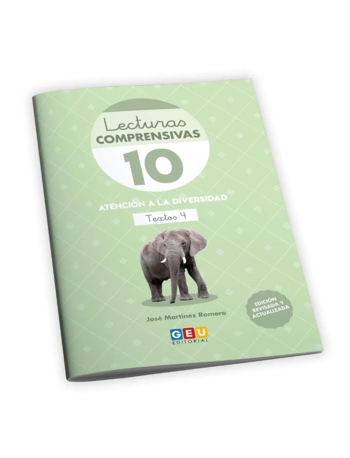 cuaderno 10 de Lecturas comprensivas forma parte de una colección de 21 cuadernos dedicados a comprensión lectora. Este cuaderno, junto con el 11 y el 12 son el apoyo idóneo para alumnos de 3º de Primaria.